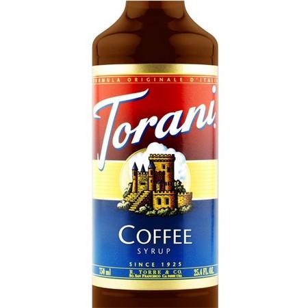 Torani Coffee Flavoured Syrup 750 mL Bottle