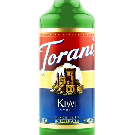 Torani Kiwi Syrup 750 mL Bottle