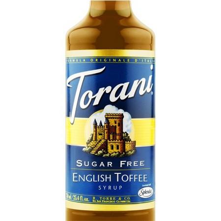 Torani Sugar Free White Chocolate Syrup 750 mL Bottle