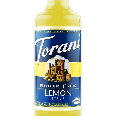 Torani Sugar Free French Vanilla Syrup 750 mL Bottle