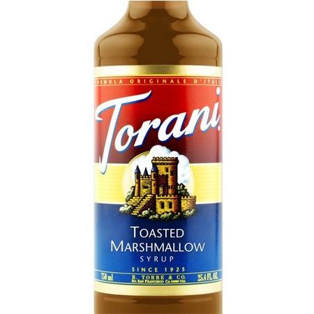 Torani Toasted Marshmallow Syrup 750 mL Bottle