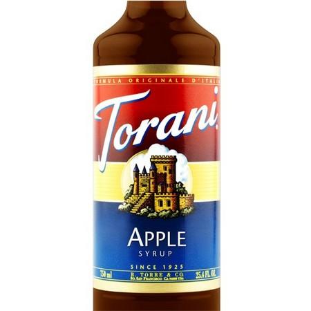 Torani Apple Syrup 750 mL Bottle