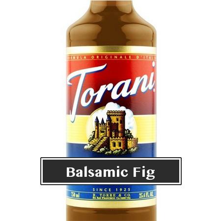 Torani Balsamic Fig Syrup 750 mL Bottle