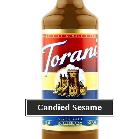Torani Candied Sesame Syrup 750 mL Bottle