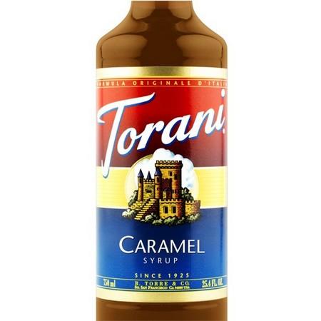 Torani Peppermint Syrup 750 mL Bottle