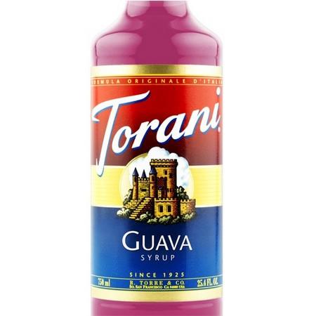 Torani Guava Syrup 750 mL Bottle