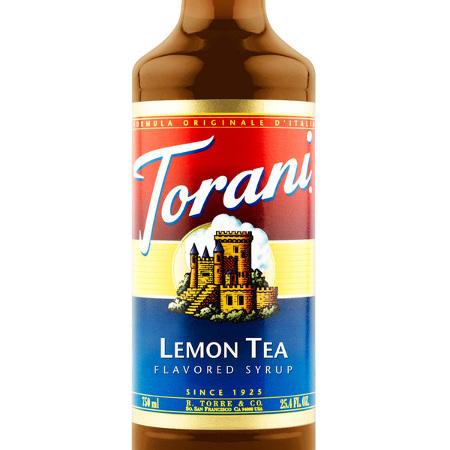 Torani Lemon Tea Syrup 750 mL Bottle