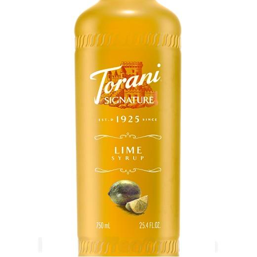 Lime Signature Syrup 750 mL Bottle