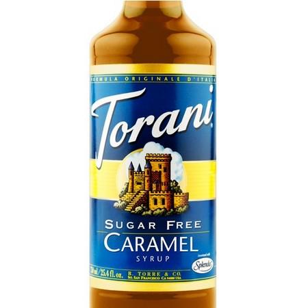 Torani Caramel Syrup 750 mL Bottle